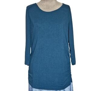 Three Seasons Maternity Cotton Blend Tee Size Large